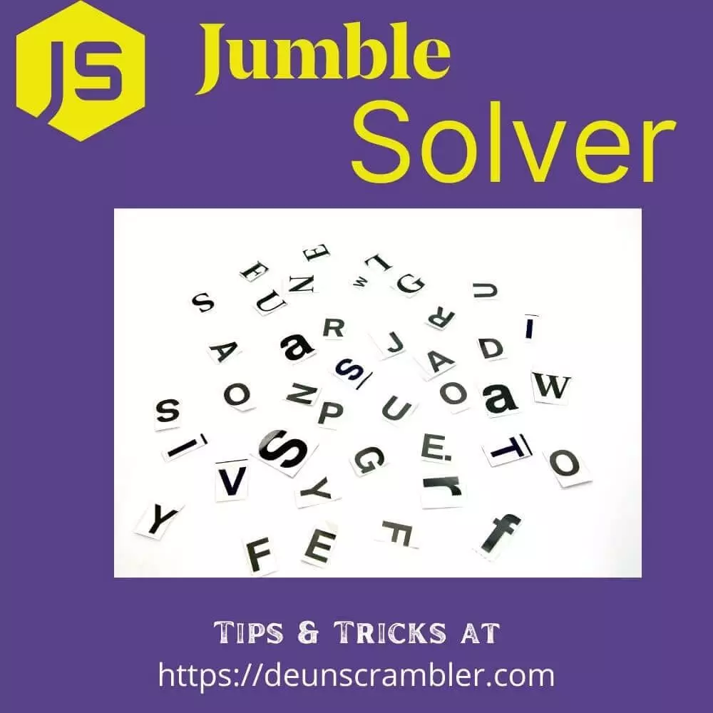 jumble solver