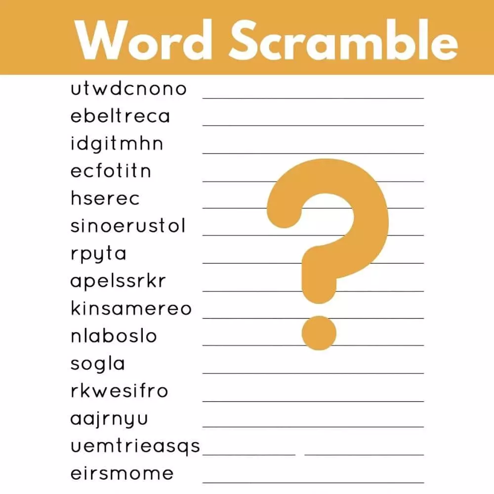 word scrambler